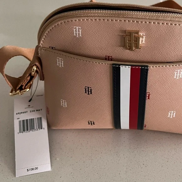 Tommy Hilfiger Tan Crossbody Bag - Picture 5 of 9